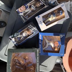 Dodgers Bobble heads 