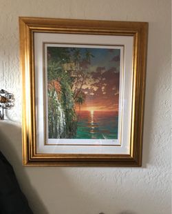 Marko Mavrovich Artwork with Frame