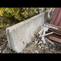 10’ Concrete Traffic Barriers Jersey Barrier