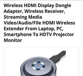 Wireless display dongle