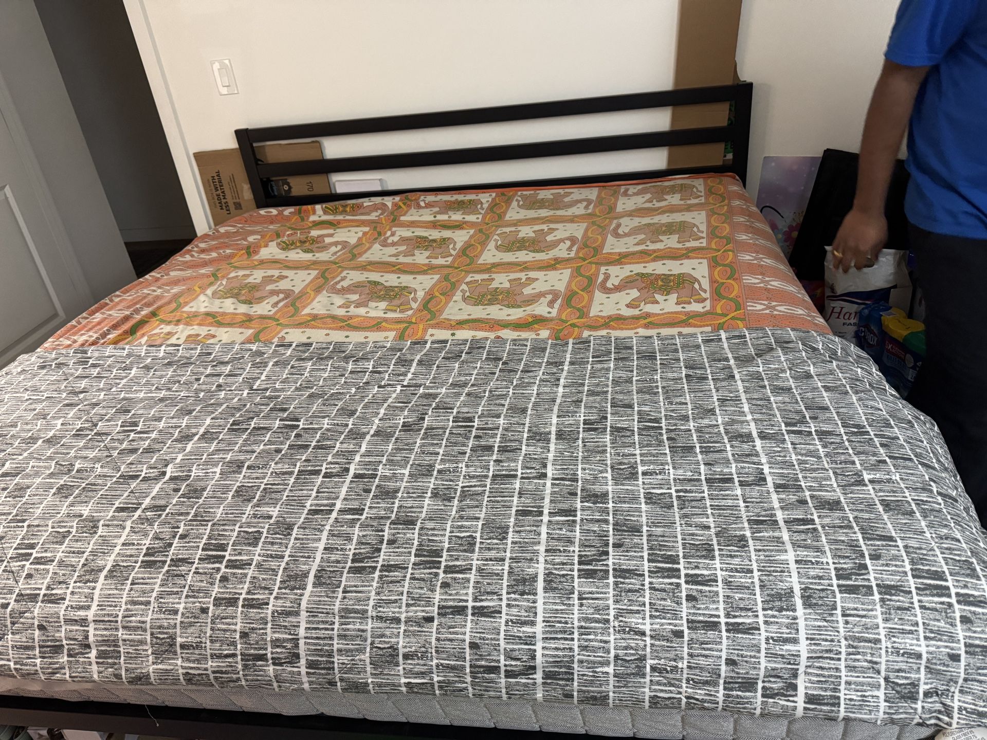 King Bed , Frame And Mattress