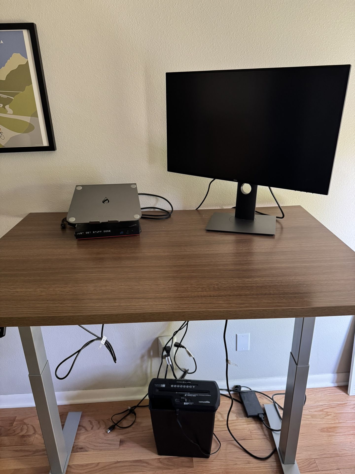 Allsteel Adjustable Sit / stand Desk Electronic Assisted And Programmable