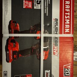 Craftsman Brushless Drill/Impact Kit