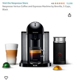 Nespresso Vertuo Coffee and Espresso Machine by Breville