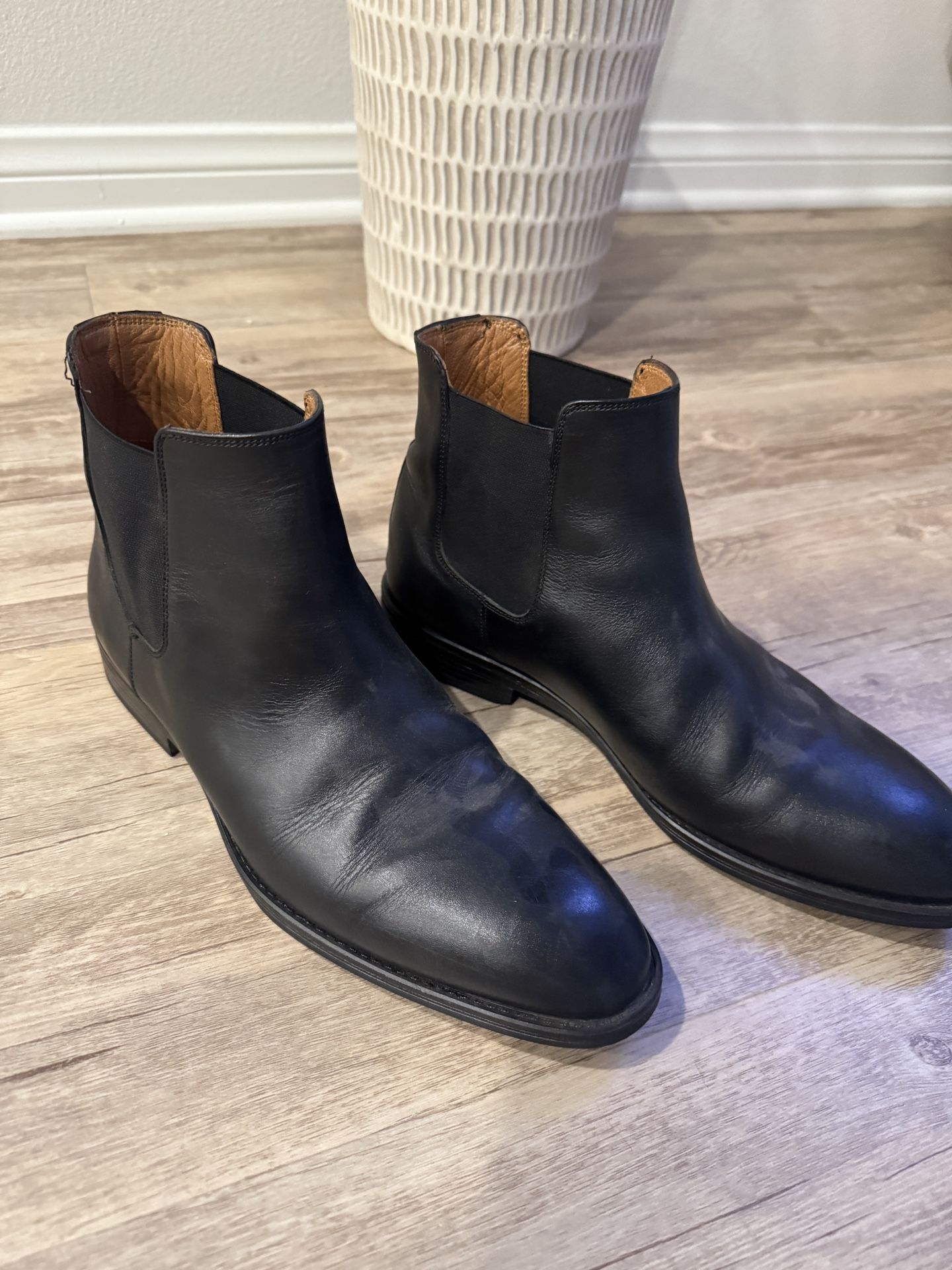 Men Black Boots