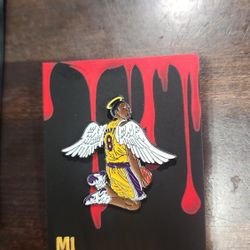 Los Angeles Lakers Kobe Wings Enamel Pin