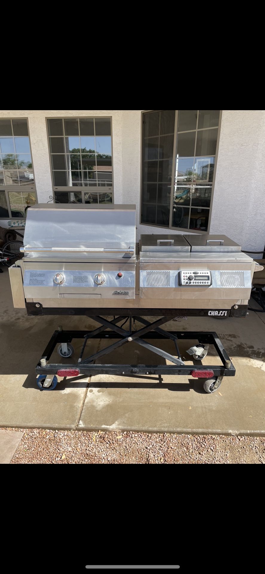 BBQ Tailgate Hitch , Rolling Scissor Lift for Sale in Gilbert, AZ OfferUp