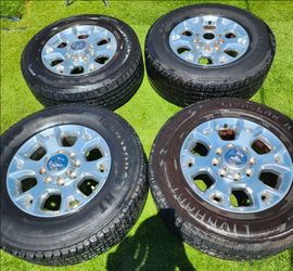 Yes Still Available $400 18x8 polished factory Dodge Ram 2500 and 3500 8-lug bolt pattern 8x165.1 mm