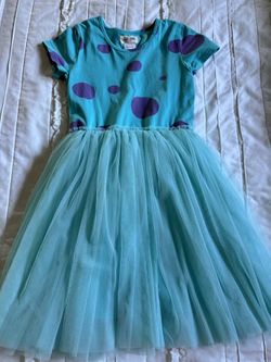 Taylor Joelle Disney Monster Inc Mike Sully Size 10 Girls Dress