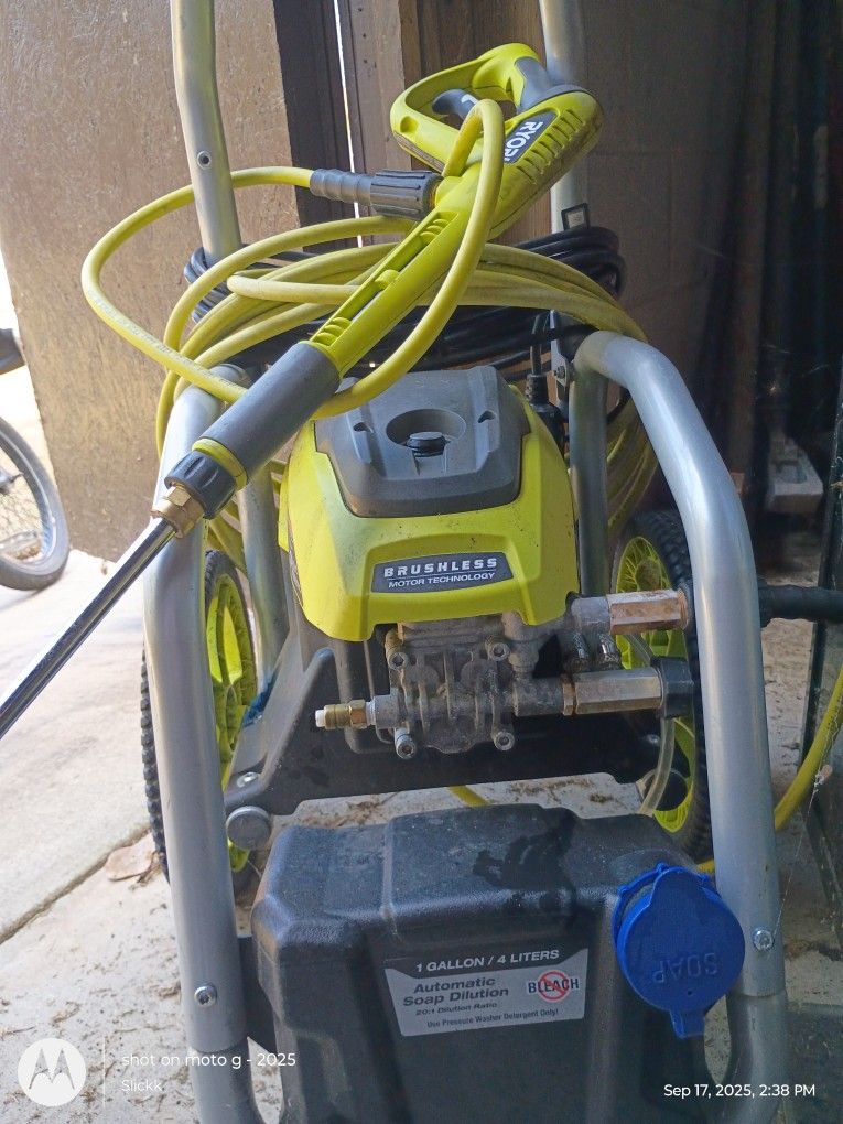 $200 Look It Up Ryobi Pressure Washer 3000 Psi 