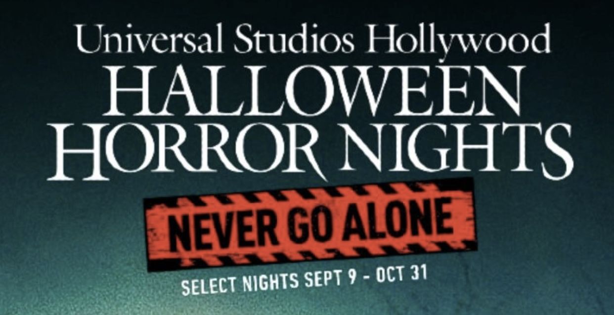 2 Tickets To Universal Halloween Horror Nights