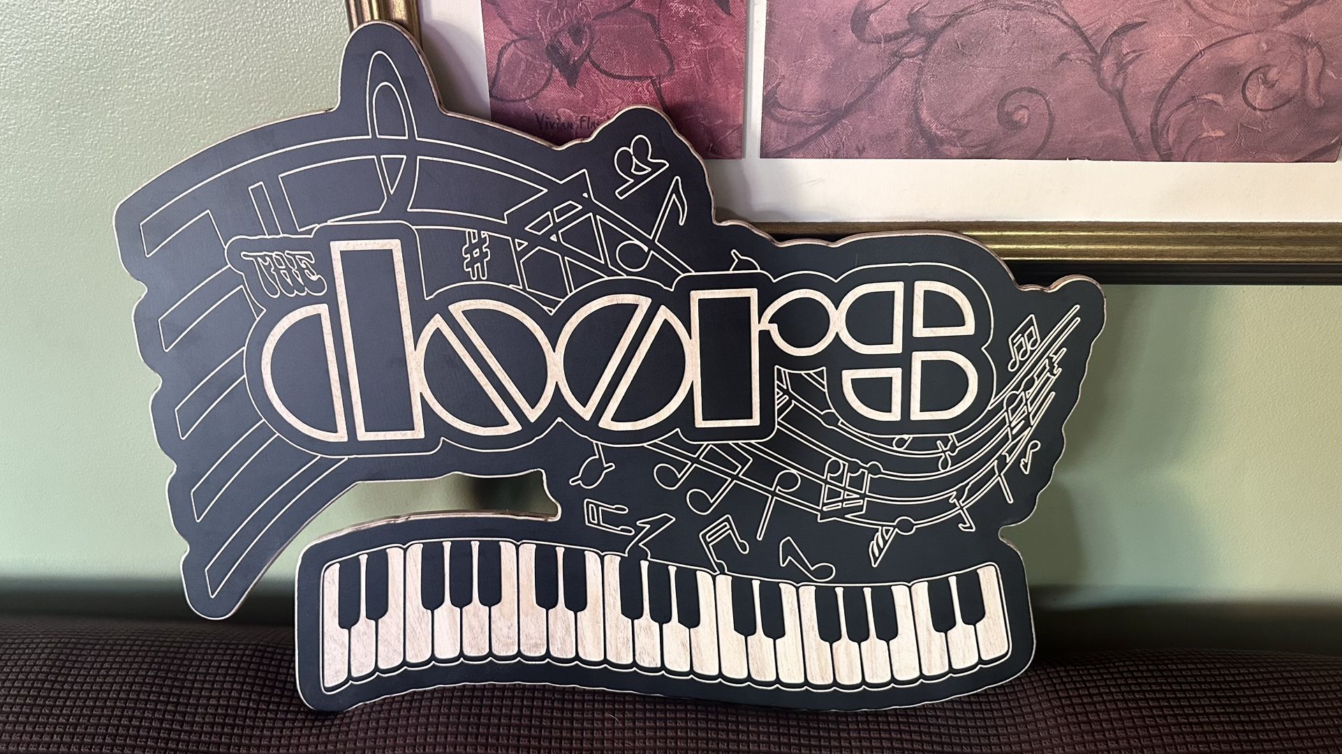 The Doors Custom Wooden Sign