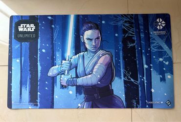 REY STAR WARS UNLIMITED REGIONAL QUALIFIER MAT brand new