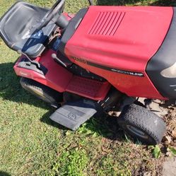 Riding lawn mower 42-in read ad