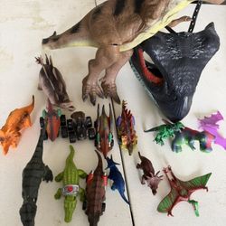 Dinosaur And Car Toys