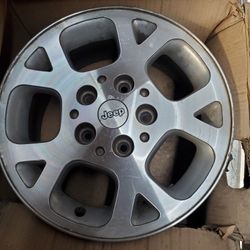 Stock Jeep Wheels 5pcs.