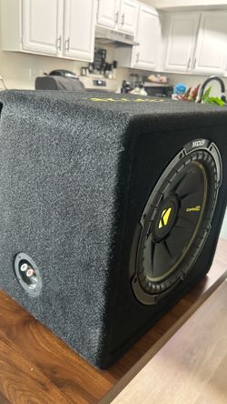 Kicker 12in subwoofer in box (no amp)