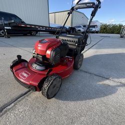 ELECTRIC START SELF-PROPELLED MOWER