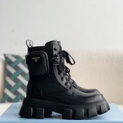 Prada Black Boots