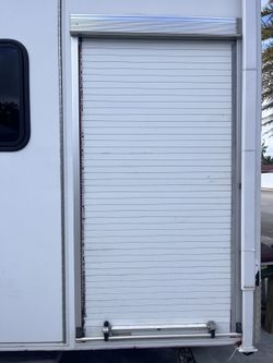 Camper Trailer Roll Up Door