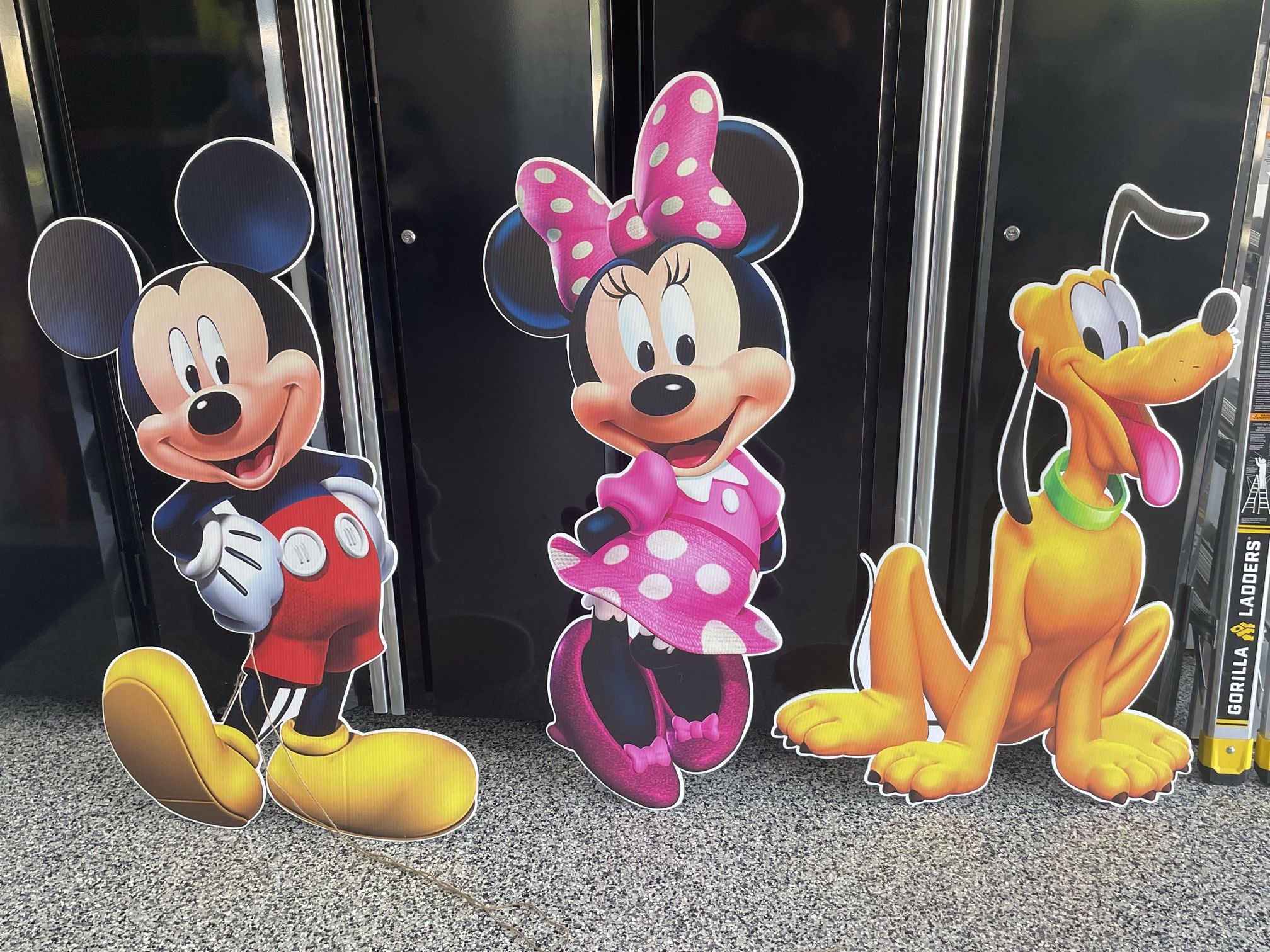 Large Mickey Mouse Clubhouse Party Props Cut outs