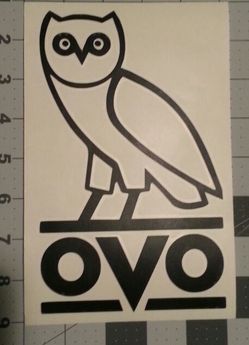 Drake ovo decal 8" X 5"