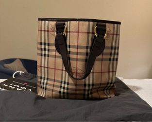 Burberry Nova Check Small Tote Bag
