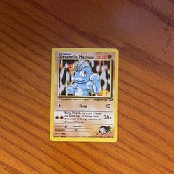 Giovanni’s Machop 72/132