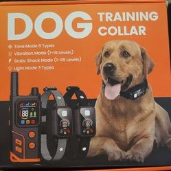 NIB DOG TRAINING COLLAR