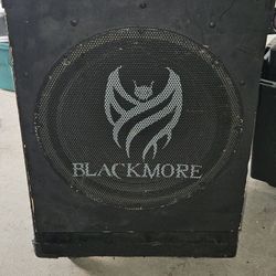 Blackmore Sub Speaker Don't Know To Much Other Then It Works And It's Loud $150
