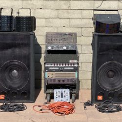 Complete DJ System/ Plug And Play