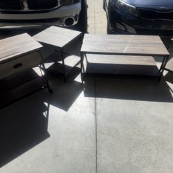 Modern Table Set – Industrial Style