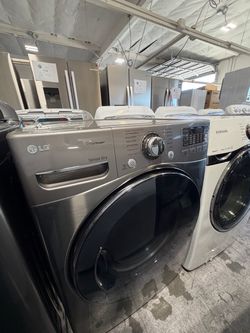 LG TrueSteam Sensor Dry Front-Load Dryer