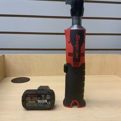 Snap On Tool CTR761C 3/8" Drive 14.4V Micro Lithium Cordless Ratchet w/ Battery 10mm 