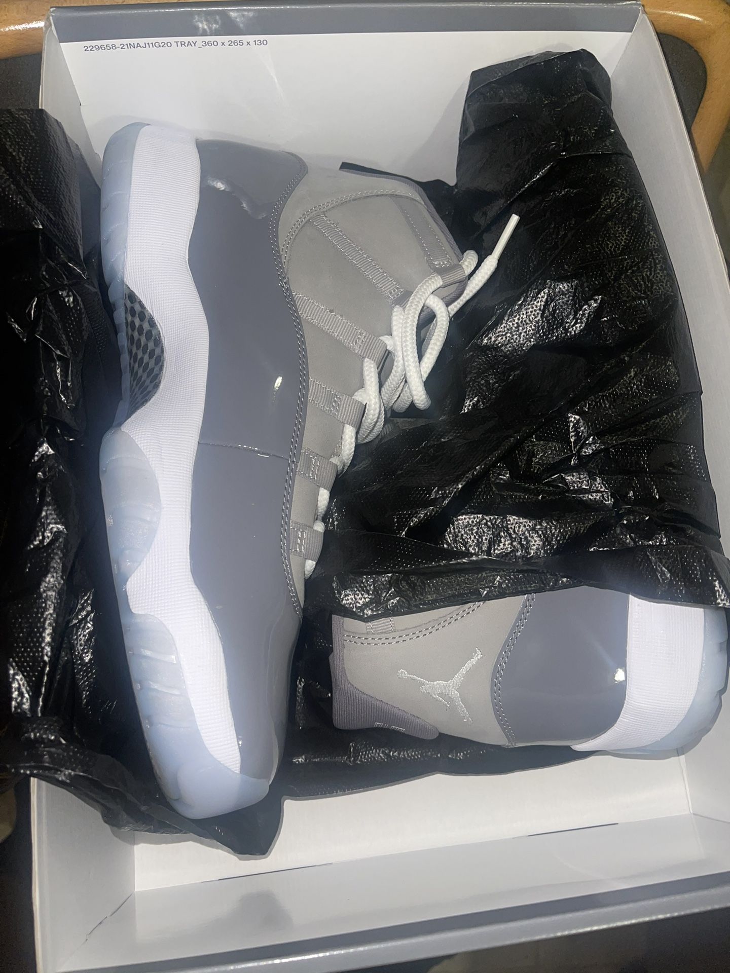 Jordan 11 Cool Grey Size 13
