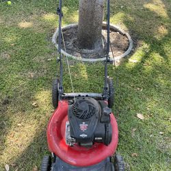 High Wheel Lawn Mower Yard Machines 21” Cut With A 5.5 HP Engine 