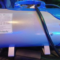 Shelandy STL-1902 3.2HP Total Power Adjustable Speed Heating Pet Hair Dryer 120V