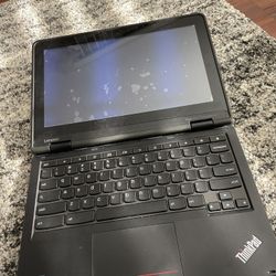 Lenovo Thinkpad Chromebook In Black Laptop