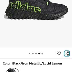 Adidas Lime/black Shoes