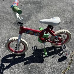 Kids 12” Bike W/Training Wheels
