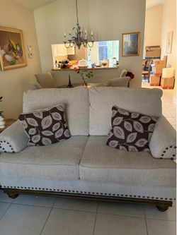 Fabric Loveseat