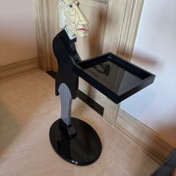 James the Butler Tray 32" Serve Side Table VTG 1992 Bombay Co. - Retail: $599