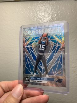 2023 Donruss Optic Jonathan Mingo Diamond Hands #DHJM Panthers!