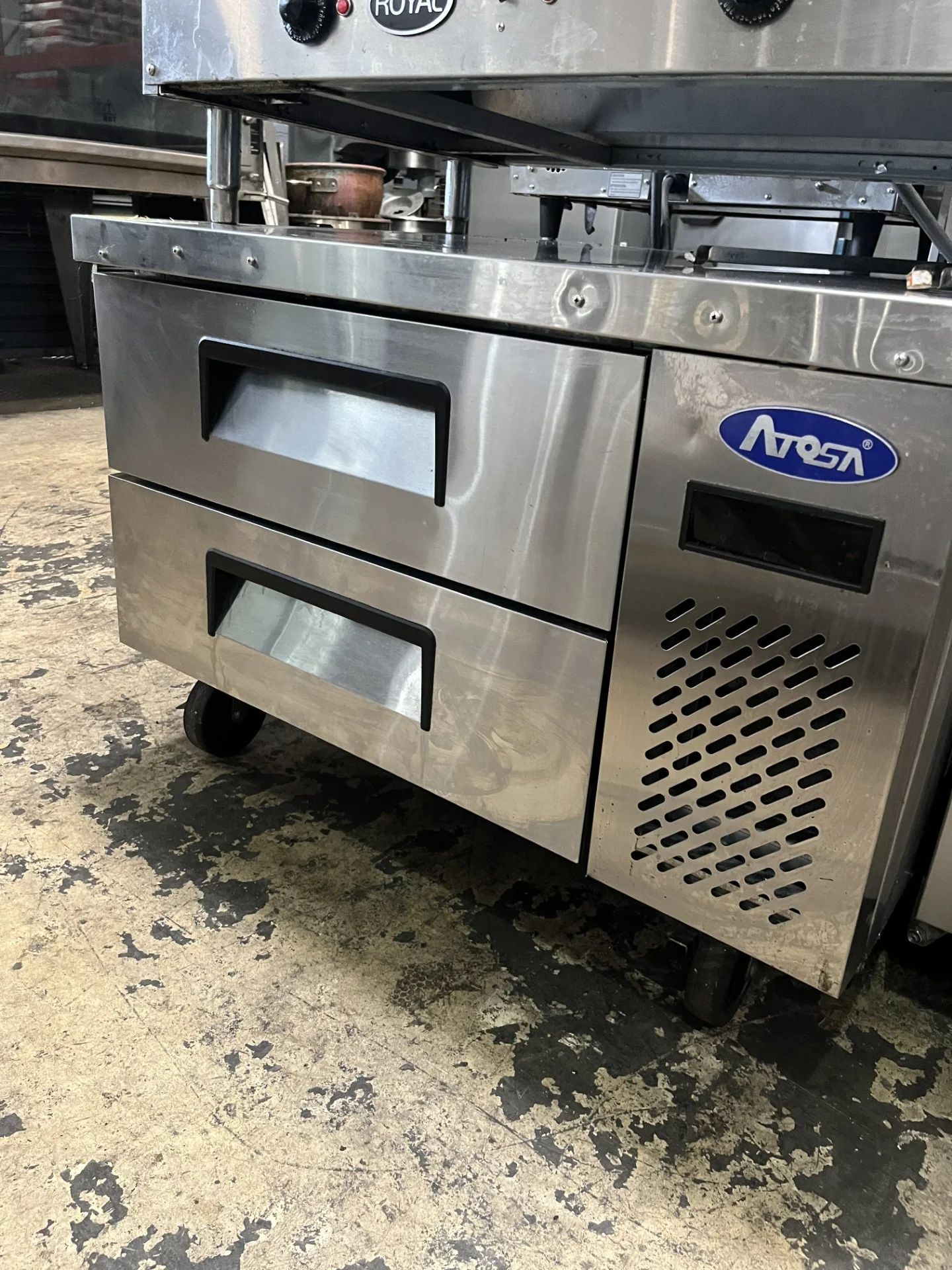 🔥New Atosa MGF8448GR 48" Chef Base🔥