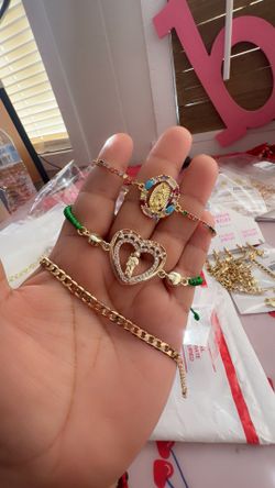 Pulseras Oro Laminado