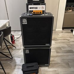 Bass Guitar Speakers And Head