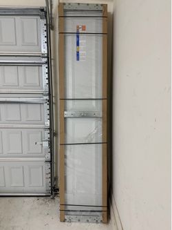 Clopay Classic Steel Short Panel 8 ft x 7 ft Non-Insulated White Garage Door without Windows
