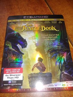 THE JUNGLE BOOK DIGITAL AND BLU RAY DISC ONLY