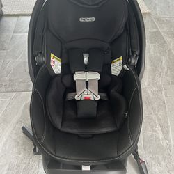 Peg Perego Primo Viaggio 4-35 Lounge - Reclining Rear Facing Infant Car Seat - Includes Base with Load Leg & Anti-Rebound Bar - for Babies 4 to 35 lbs
