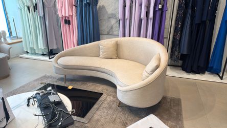 Curved statement Couch